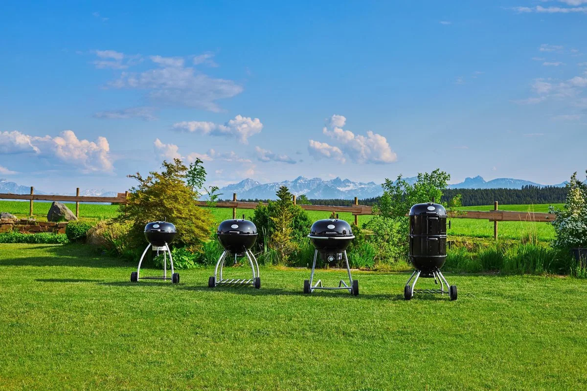 Barbecue Houtskoolbarbecue No.1 Air - F50 von Rösle in Schwarz – Produktfoto