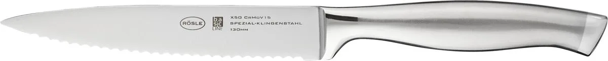 Basic Line - Universal Knife Basic Line 13 cm de Rösle en Argent – photo produit