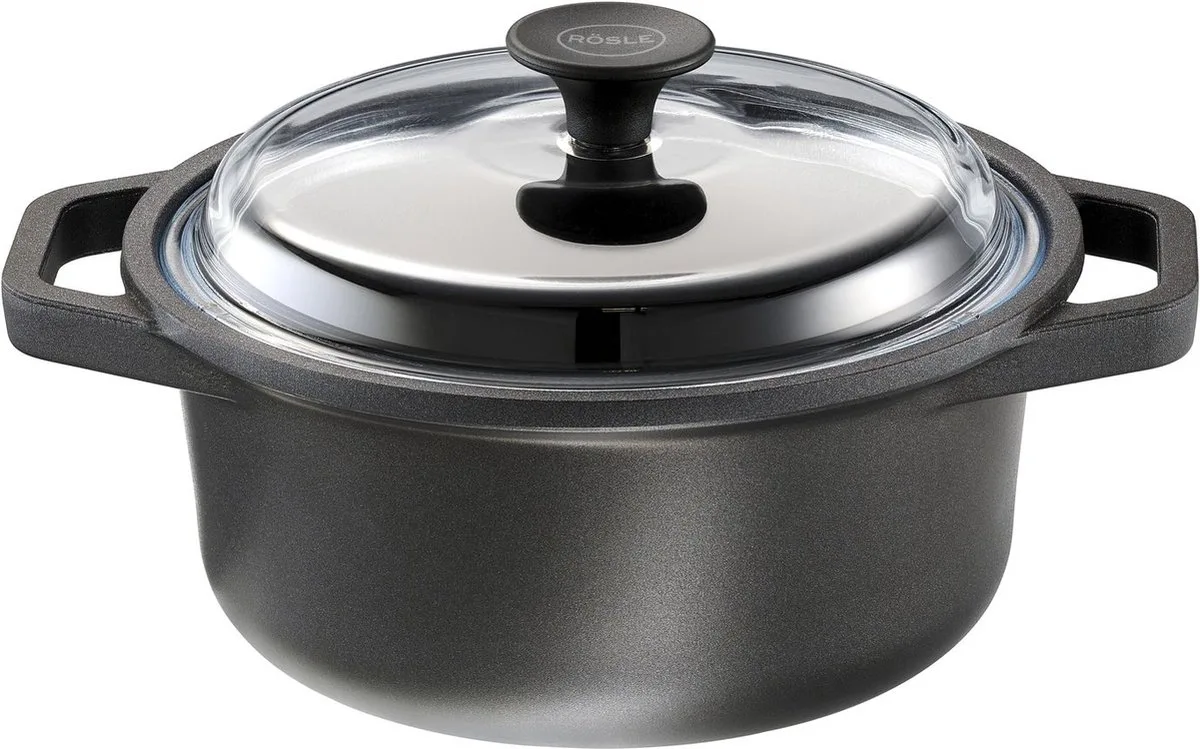 Braadpan, Ø 24 cm, 3.9 L, ProResist Non-Stick, Incl. Handvat Beschermers by Rösle in Multicolour – product photo