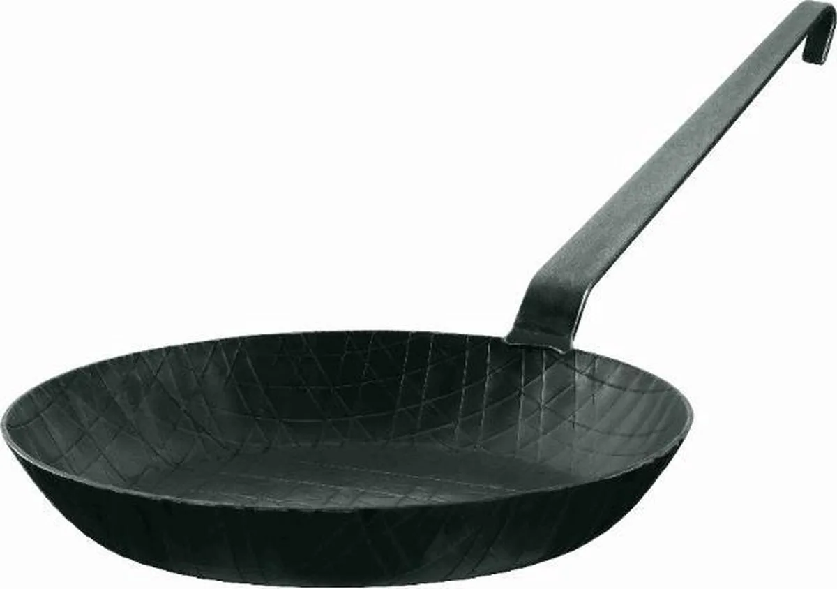 Braadpan - Smeedijzer - ø 28 cm van Rösle in Zwart – productfoto