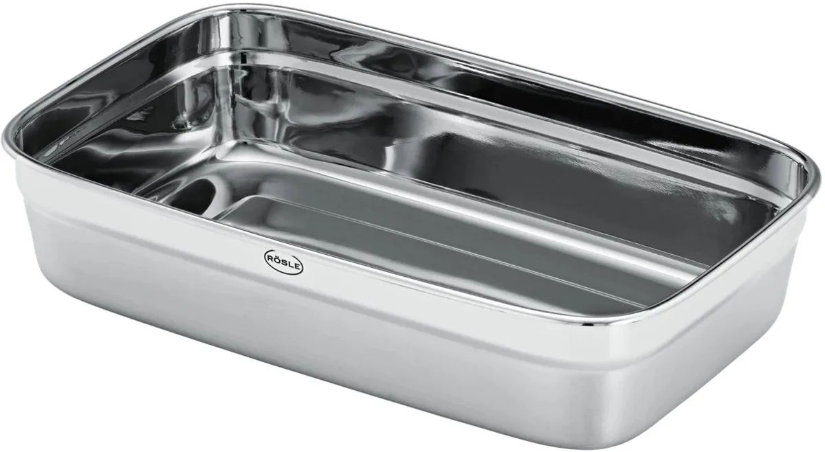 Flexx 2go schaal 23.2x14.3cm H5.4cm - 1L van Rösle in Metaal – productfoto