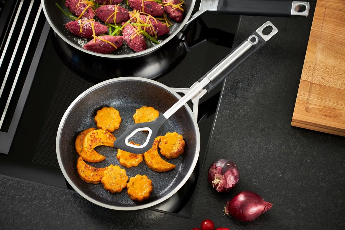 Koekenpan Silence Pro - ø 20 cm - Standaard anti-aanbaklaag by Rösle in Silver – product photo