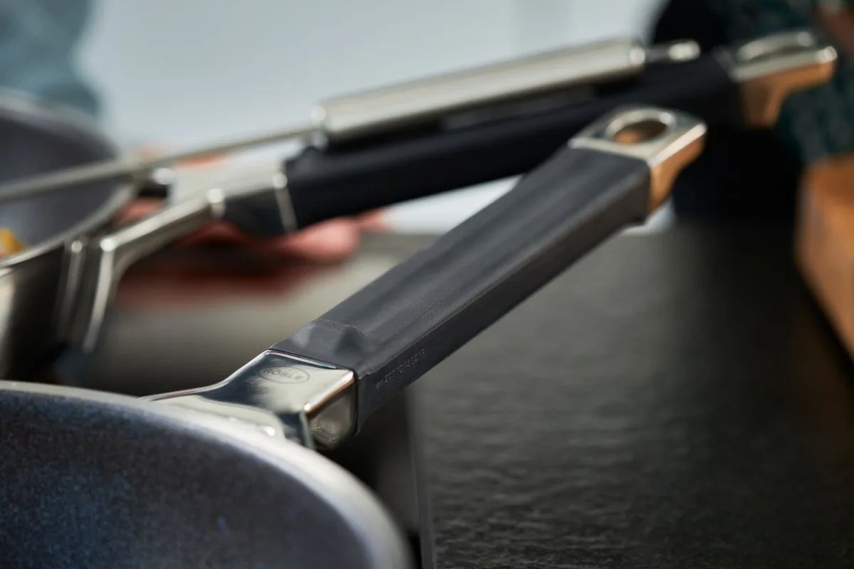 Koekenpan Silence Pro - ø 24 cm - Standaard anti-aanbaklaag van Rösle in Zilver – productfoto