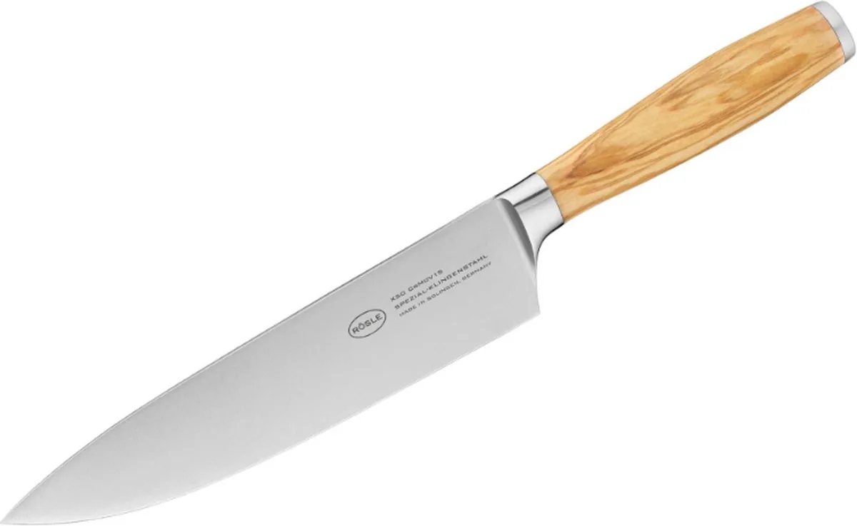 Koksmes, 20 cm, Olijfhout van Rösle in Groen – productfoto