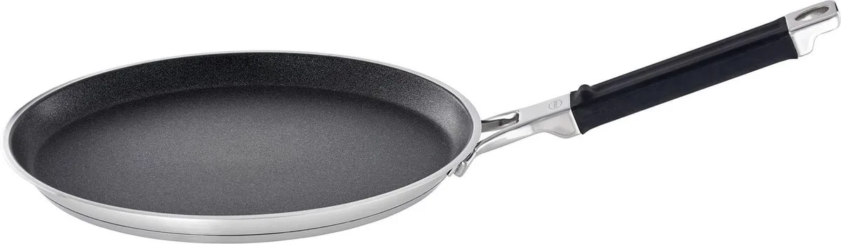 Pannenkoekenpan, 28 cm, ProResist Non-Stick van Rösle in Zilver – productfoto