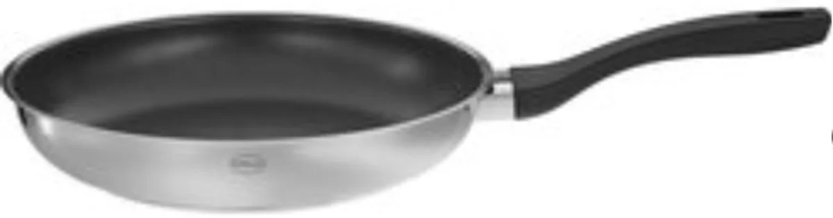 Style Series Hoogwaardig Roestvrijstalen Pro Plex 18/10 Edelstalen Koekenpan - Ø 28 cm van Rösle in Chroom Zwart – productfoto