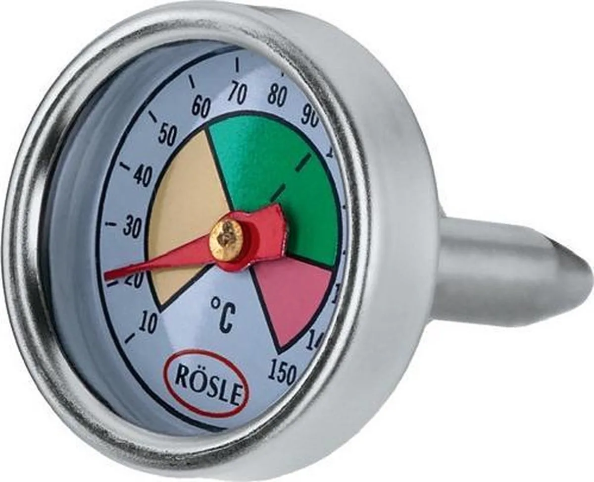 Thermometer van Rösle in Zilver – productfoto