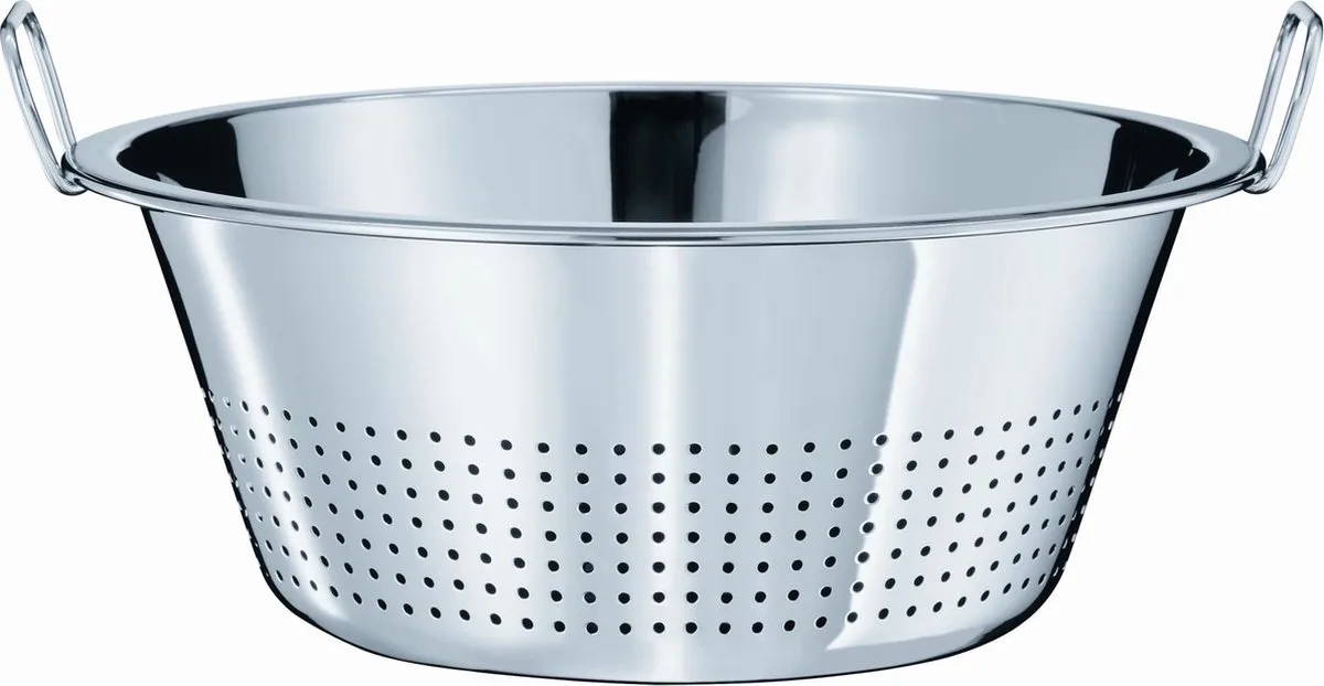 Vergiet - Rvs - Met Kraalrand - Ø 40 cm van Rösle in Zilver – productfoto