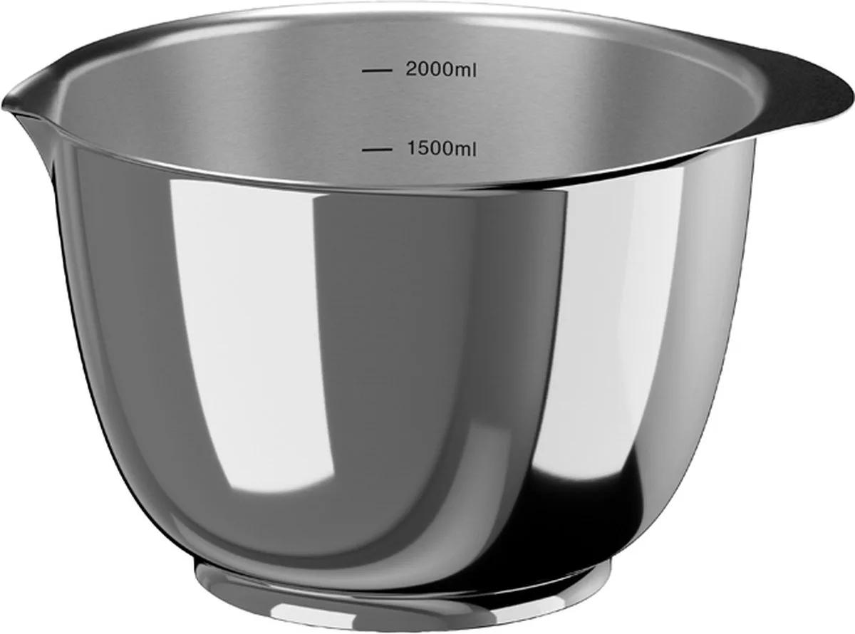 Margrethe Mengkom 2 liter Staal von Rosti in Steel – Produktfoto