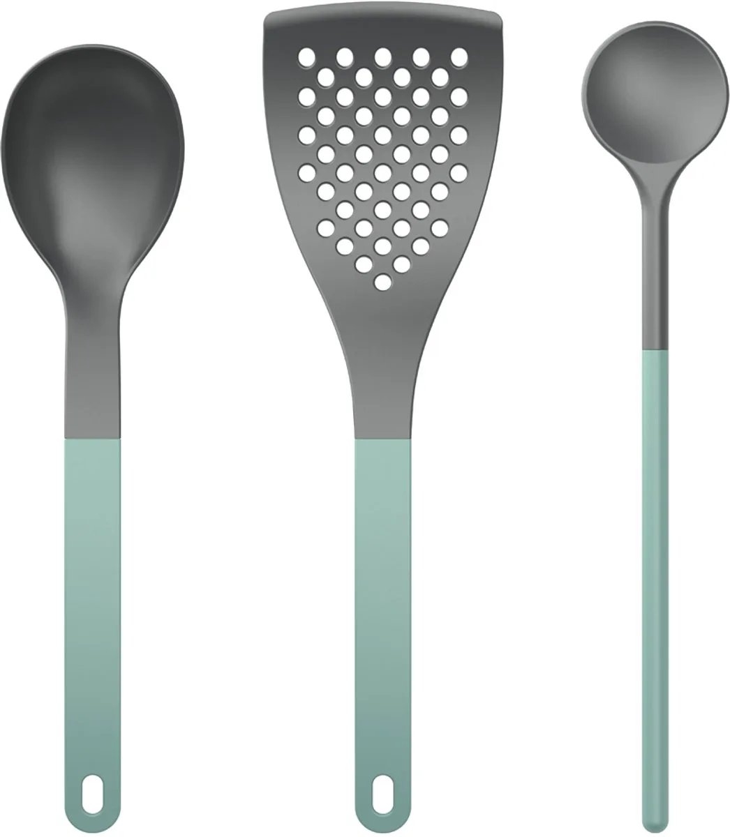 NEW Optima Keukengerei set A 3 stuks by Rosti in Nordic green – product photo