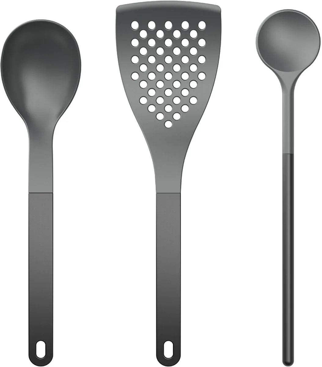 NEW Optima Keukengerei set A 3 stuks Zwart von Rosti in Schwarz – Produktfoto