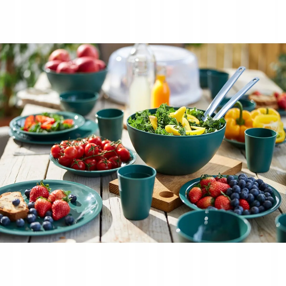 Caruba Diep Bord 21 cm - Duurzaam & Eco-vriendelijk de Rotho en Vert – photo produit