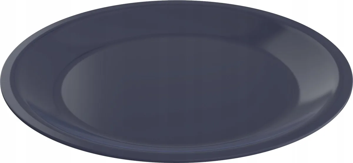Caruba plat bord 26cm - duurzaam en stijlvol van Rotho in Blauw – productfoto
