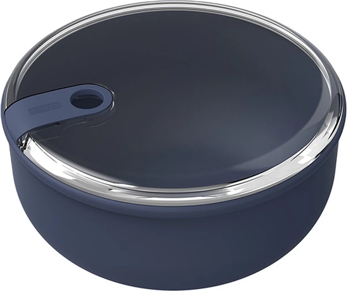 Ela Lunchbox 0,75L - Lekvrij & Magnetronbestendig van Rotho in Blauw – productfoto