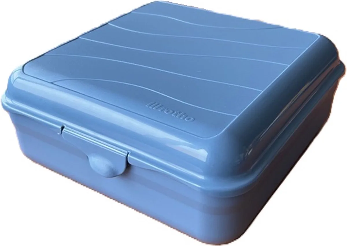 Fun Lunchbox Vierkant 2.35L by Rotho in Horizon blauw – product photo