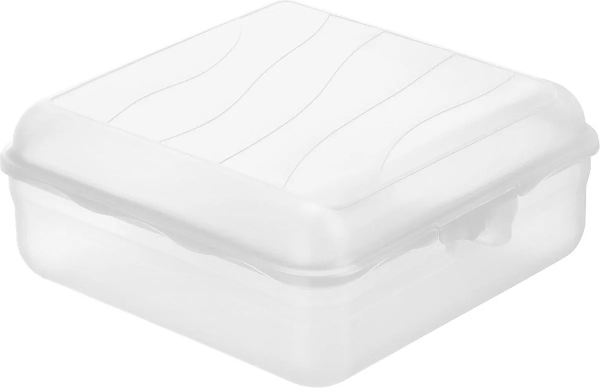Fun Lunchbox Vierkant 2.35L von Rotho in Transparent – Produktfoto