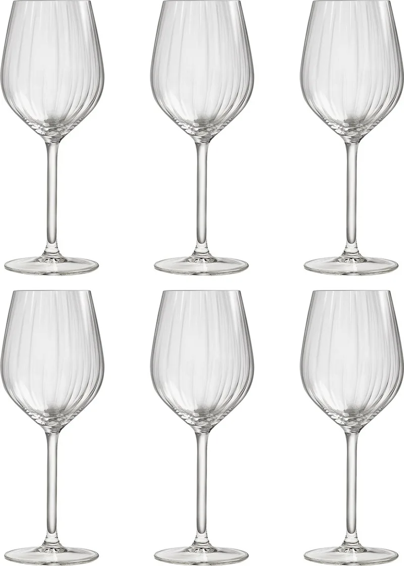Adora Wijnglazen 38 cl / 380 ml | Set van 6 Stuks | Geschikt voor Rode Wijn | Glas | Vaatwasserbestendig | Voor Thuis en Horeca van Royal Leerdam in Transparant – productfoto