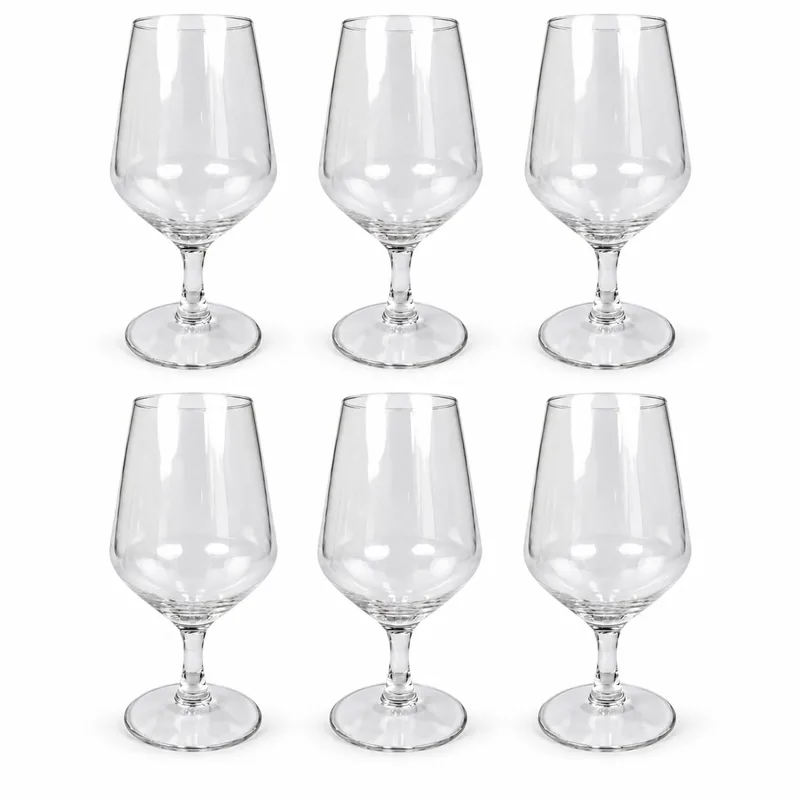 Bierglazen - Grote Bierbokaal Glazen - 6 stuks - 6-delige Bierglazen Set - 38 cl - Grote Bier Glazen - Speciaalbierglas - Bierbokaal Glas - Bierbokaal - Borrelglazen - Luxe Geschenkverpakking - Cadeau - Tumbler - Luxe Uitstraling von Royal Leerdam in Transparent – Produktfoto