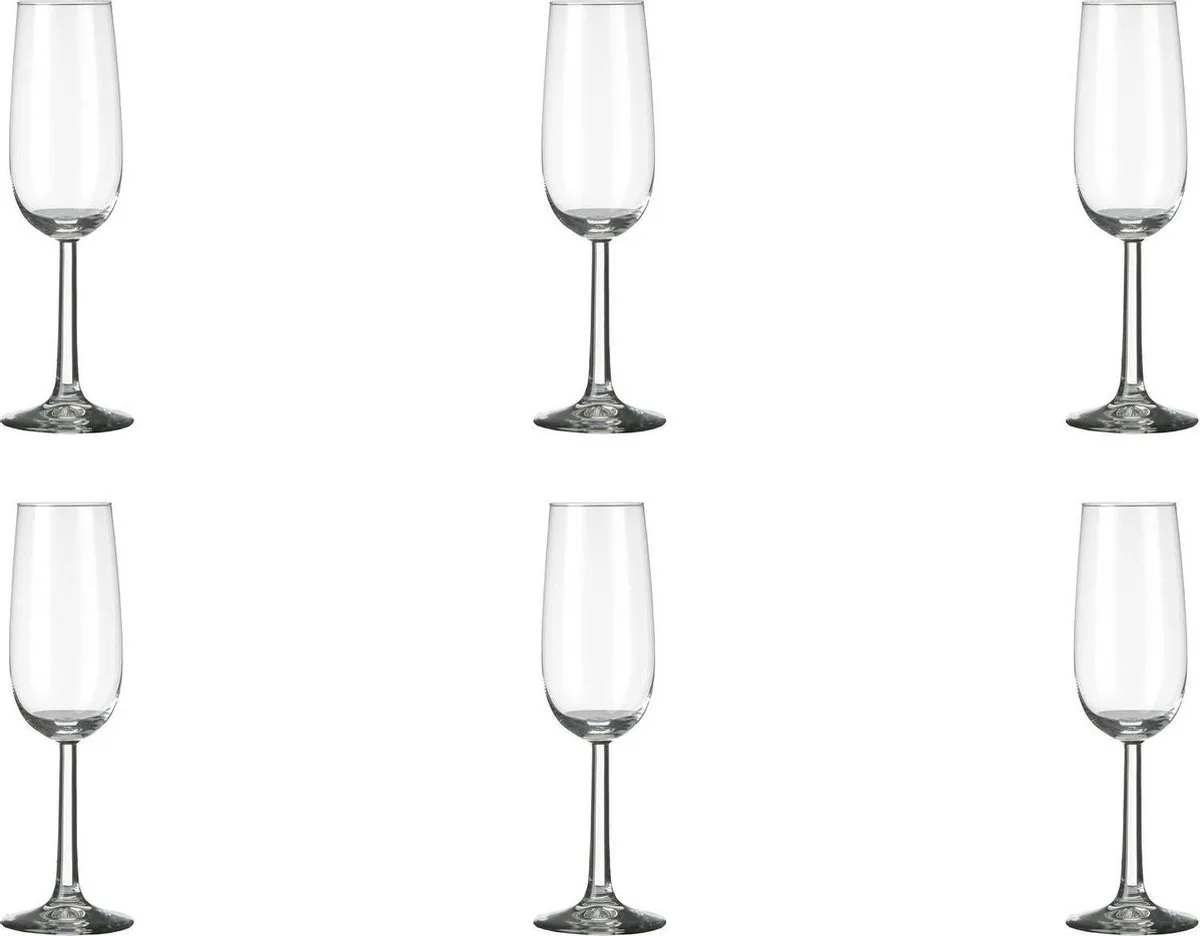 Bouquet Champagneglas 17 cl - 6 stuks van Royal Leerdam in Transparant – productfoto