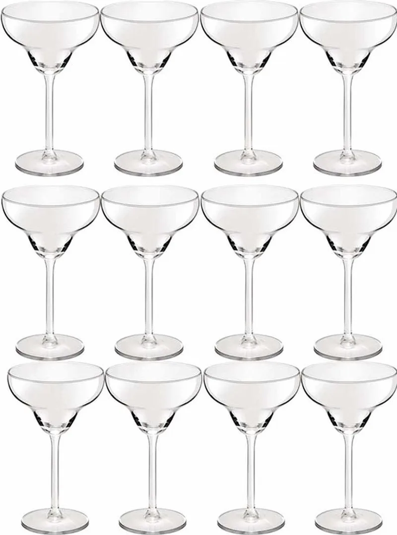 Cocktailglazen - 16x - 300 ml - Margarita - glas- glazen - Cocktails - Cocktailglazen van glas från Royal Leerdam i Transparent – produktbild