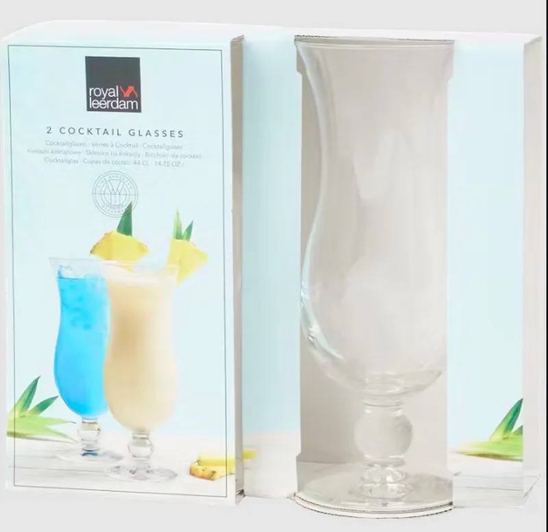 cocktailglazen - Blue Hawai - 440 ml - set van 2 by Royal Leerdam in Transparent – product photo