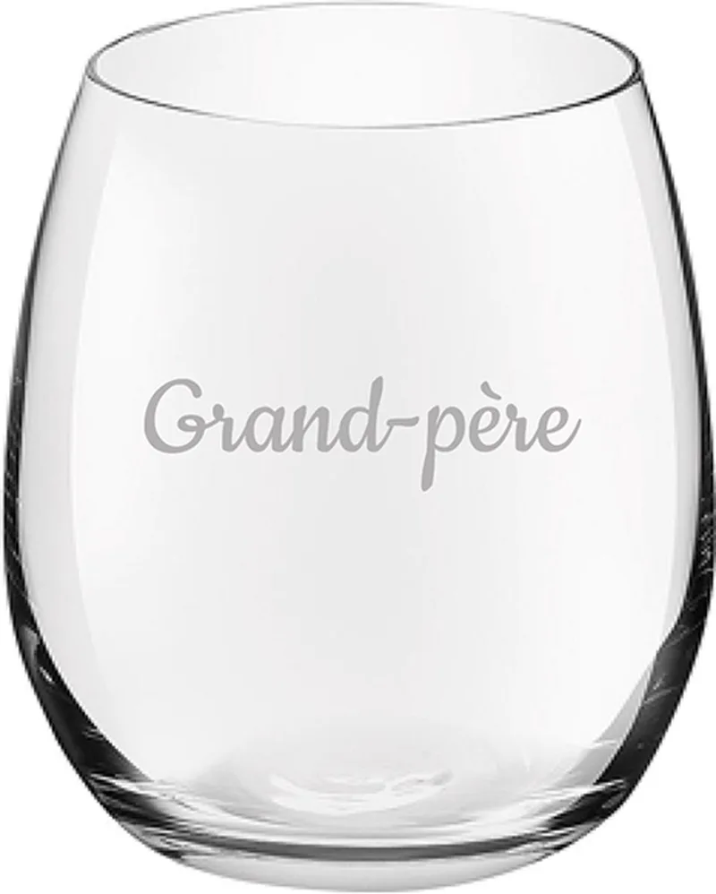 Drinkglas gegraveerd - 39cl by Royal Leerdam in Grand-père – product photo