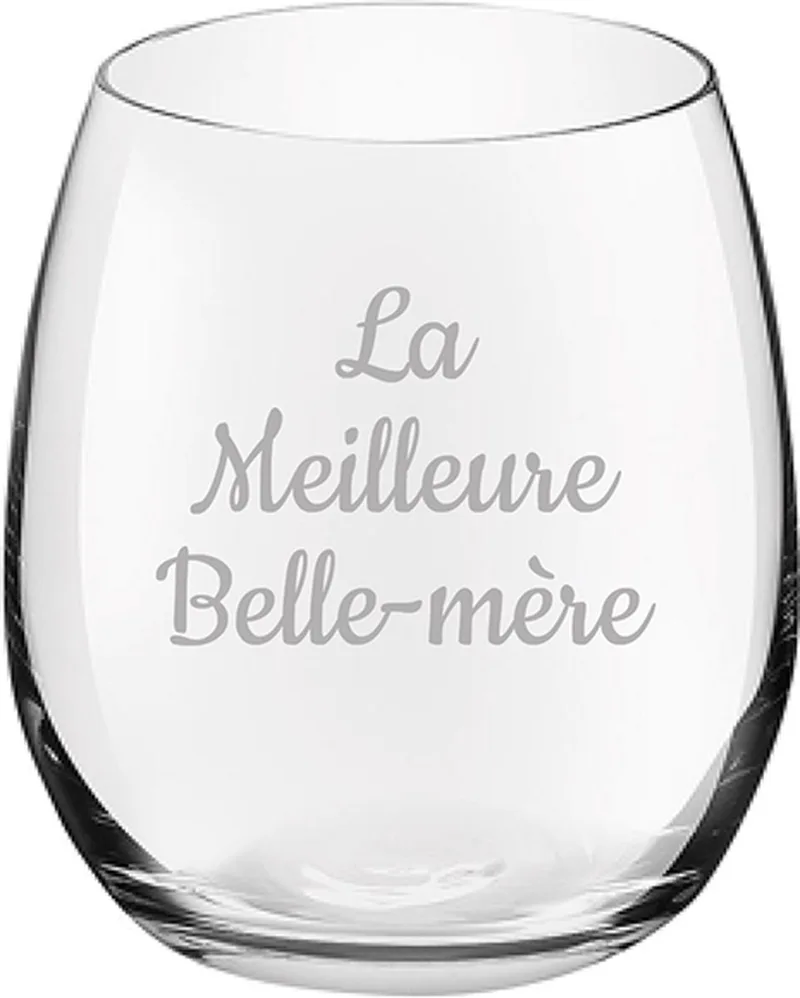 Drinkglas gegraveerd - 39cl by Royal Leerdam in La Meilleure Belle-mère – product photo