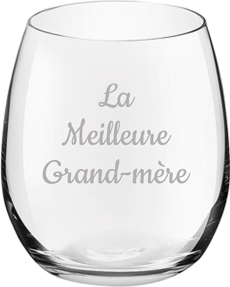 Drinkglas gegraveerd - 39cl by Royal Leerdam in La Meilleure Grand-mère – product photo