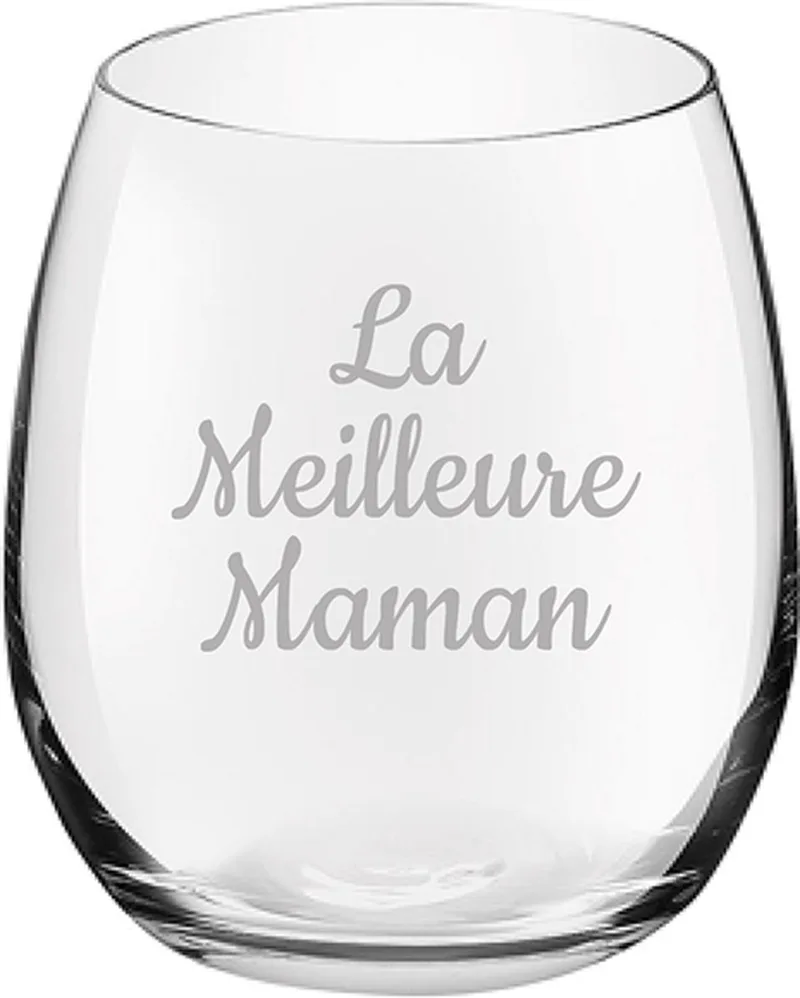 Drinkglas gegraveerd - 39cl by Royal Leerdam in La Meilleure Maman – product photo