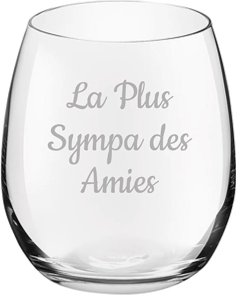 Drinkglas gegraveerd - 39cl by Royal Leerdam in La Plus Sympa des Amies – product photo