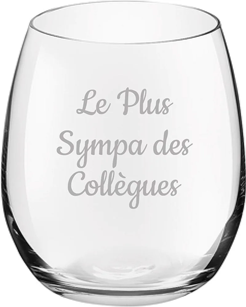 Drinkglas gegraveerd - 39cl by Royal Leerdam in Le Plus Sympa des Collègues – product photo