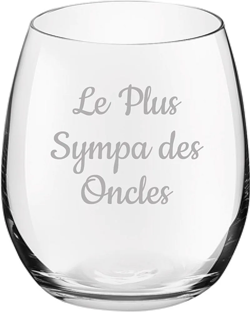 Drinkglas gegraveerd - 39cl by Royal Leerdam in Le Plus Sympa des Oncles – product photo