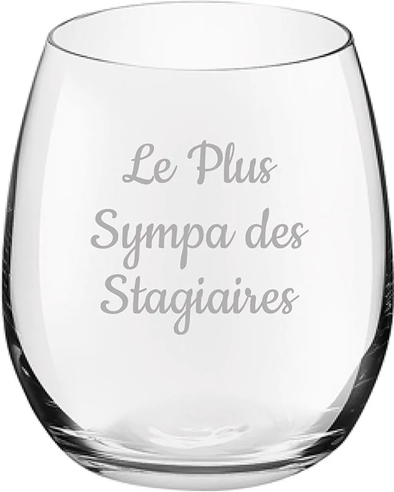 Drinkglas gegraveerd - 39cl by Royal Leerdam in Le Plus Sympa des Stagiaires – product photo