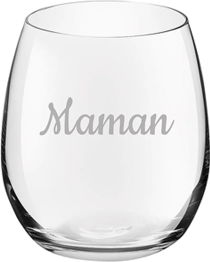 Drinkglas gegraveerd - 39cl by Royal Leerdam in Maman – product photo