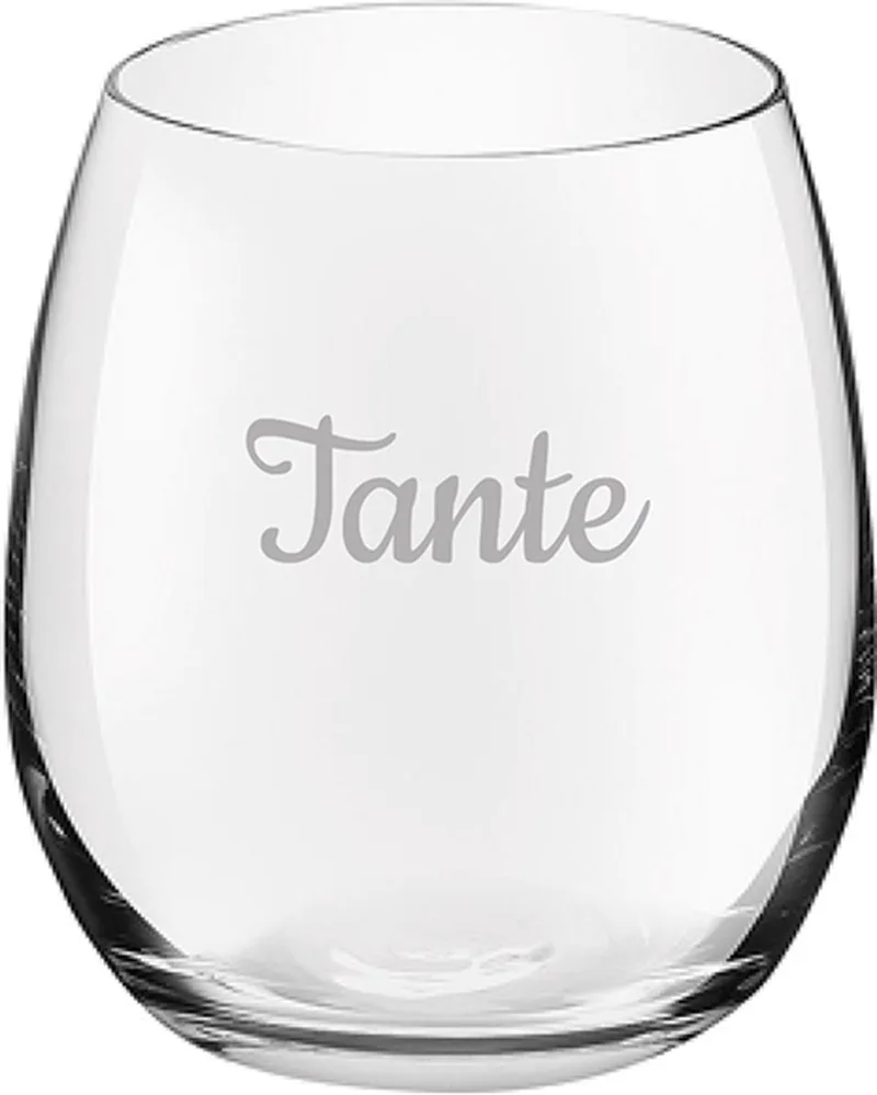Drinkglas gegraveerd - 39cl by Royal Leerdam in Tante – product photo