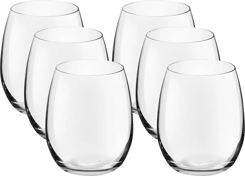 Drinkglazen Bouquet - 24x stuks - glas - 390 ml - Luxe drinkglazen från Royal Leerdam i Transparent – produktbild