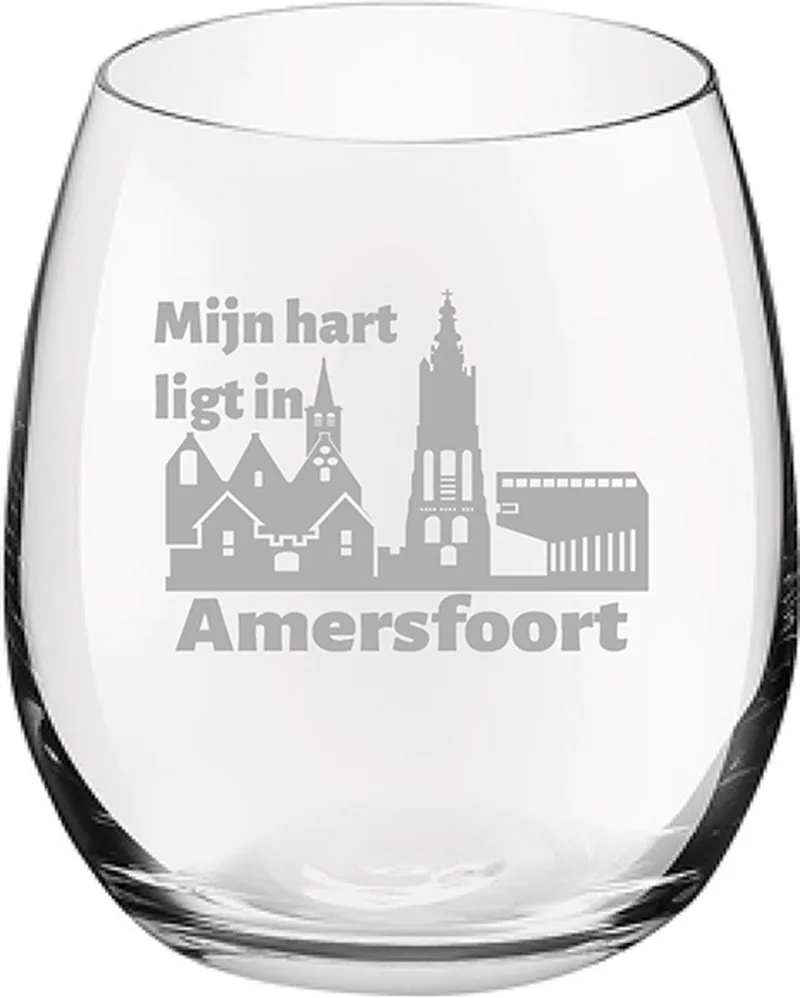 Gegraveerde Drinkglas 39cl van Royal Leerdam in Amersfoort – productfoto