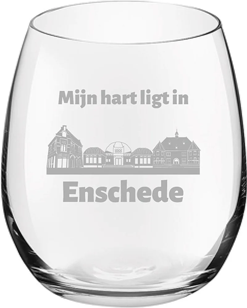 Gegraveerde Drinkglas 39cl van Royal Leerdam in Enschede – productfoto