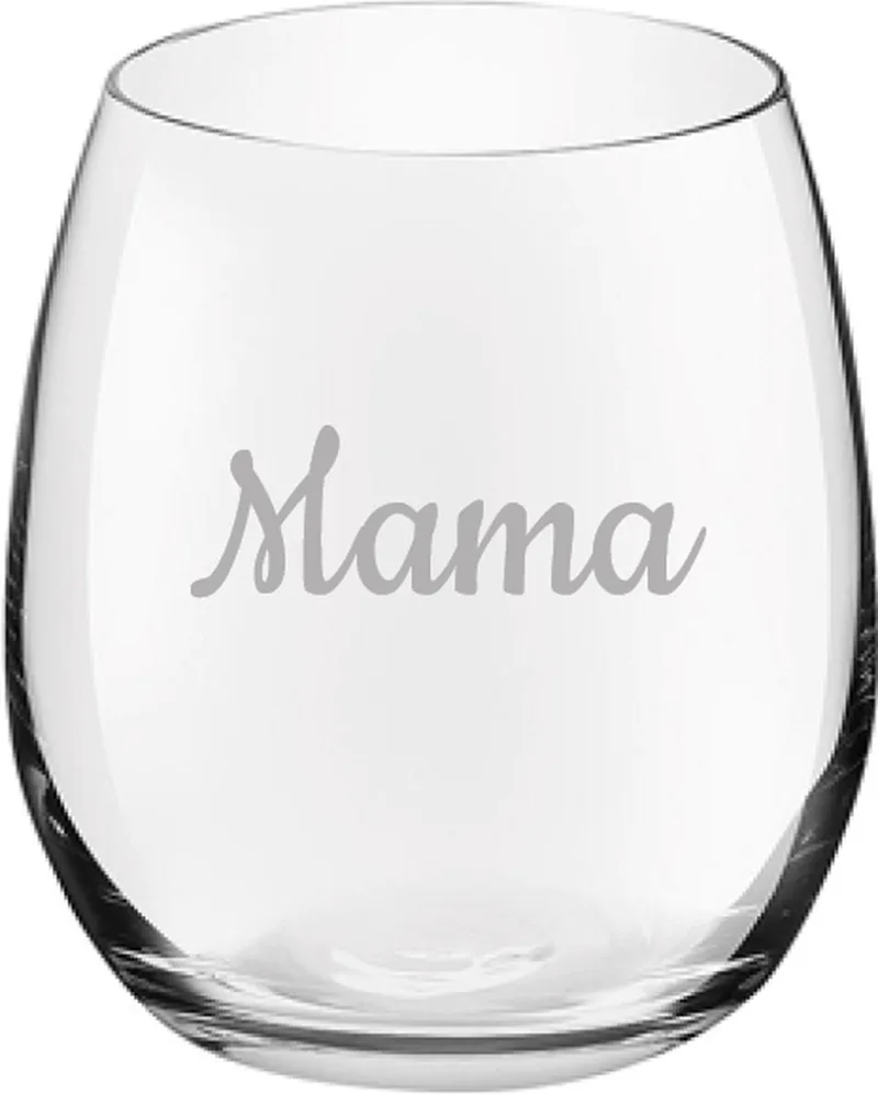 Gegraveerde Drinkglas 39cl by Royal Leerdam in Mama – product photo