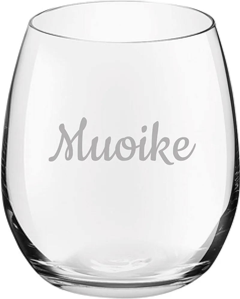 Gegraveerde Drinkglas 39cl de Royal Leerdam en Muoike – photo produit