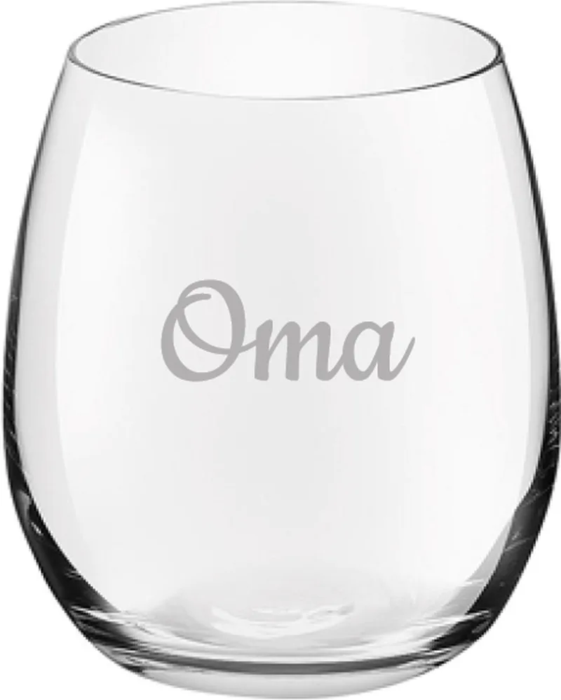 Gegraveerde Drinkglas 39cl by Royal Leerdam in Oma – product photo