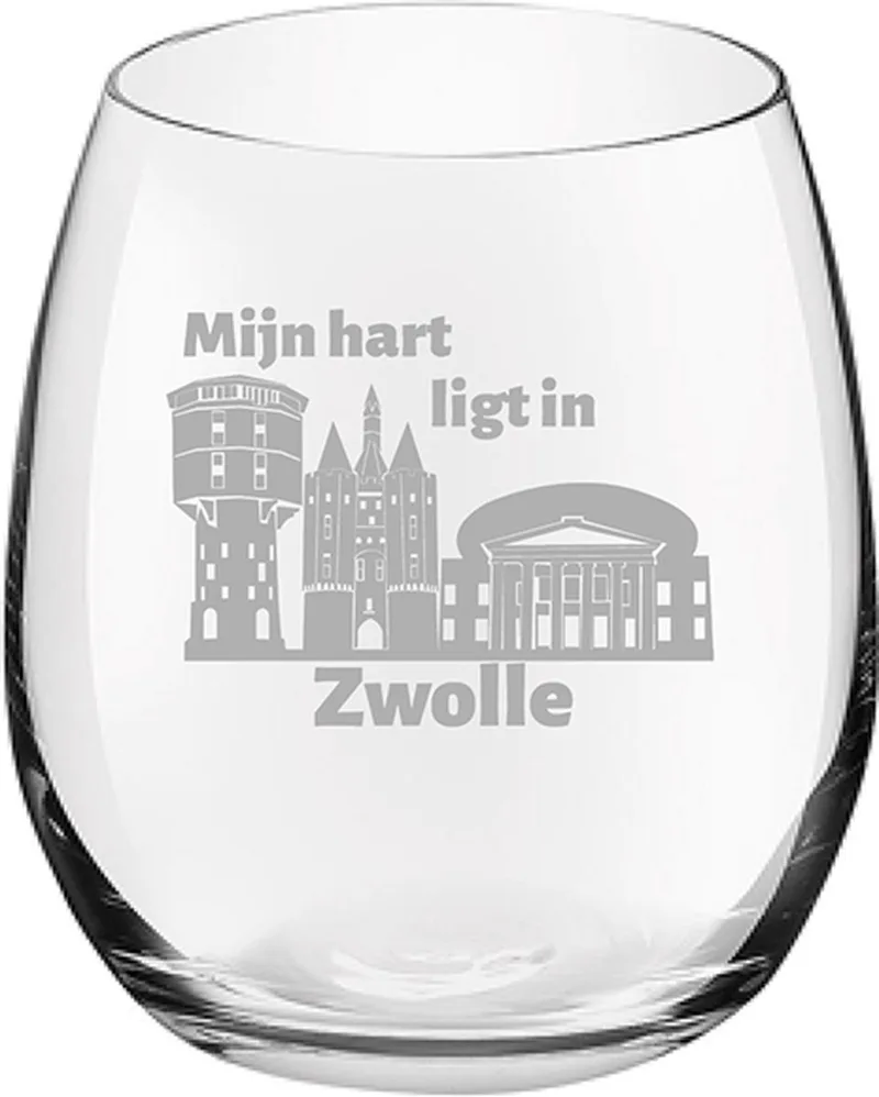 Gegraveerde Drinkglas 39cl från Royal Leerdam i Zwolle – produktbild