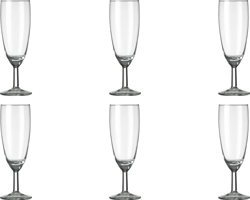 Gilde Champagneglas 15 cl - 6 stuks von Royal Leerdam in Transparent – Produktfoto