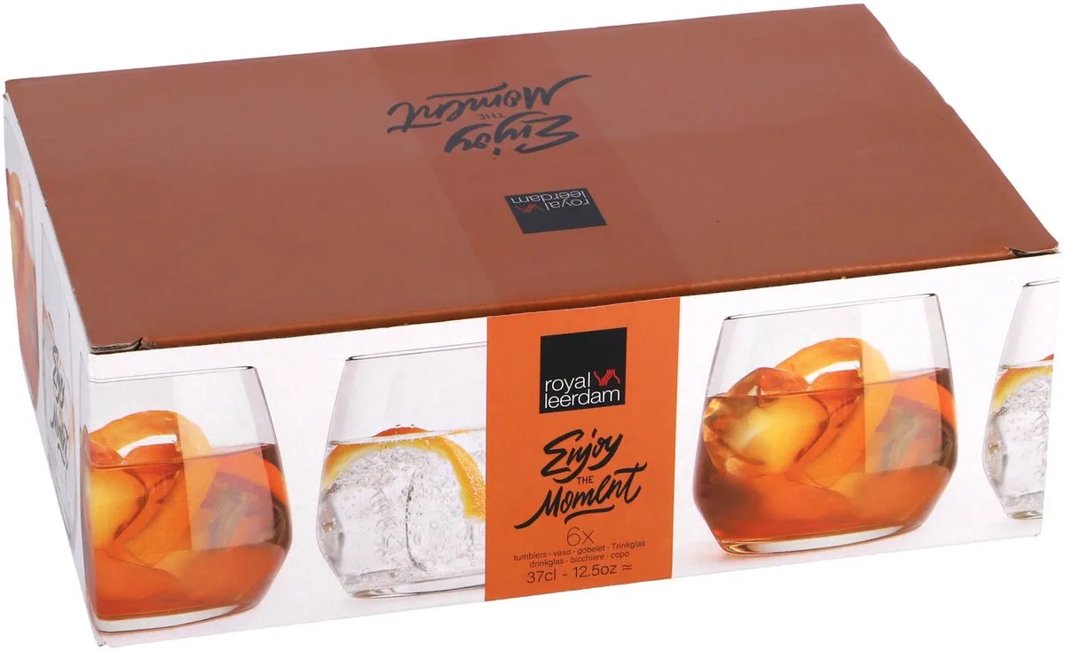Glas Moment Set - 6-pack 37CL (1061120) von Royal Leerdam in Mehrfarbig – Produktfoto