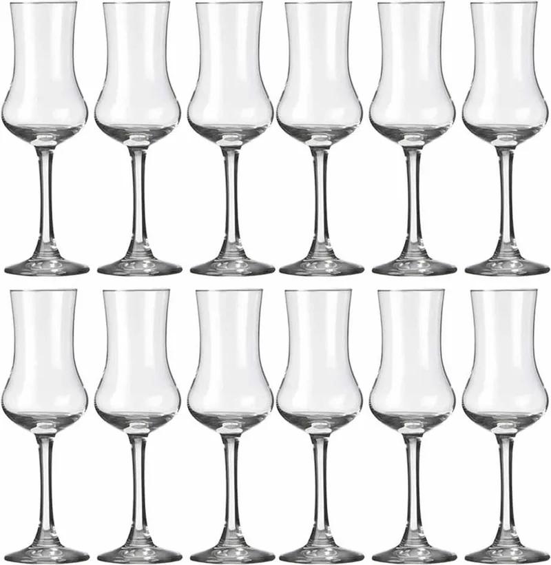 Likeur/borrelglazen - 24x stuks - 90 ml - Specials serie - 9cl - Likeurglazen de Royal Leerdam en Transparent – photo produit