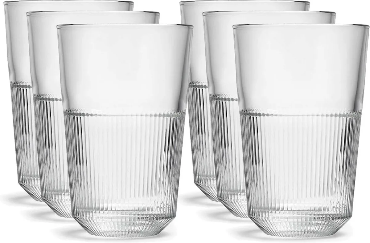 Longdrinkglazen Rayo - 30x - glas - 360 ml - drink/water glazen från Royal Leerdam i Transparent – produktbild