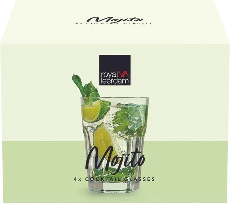 Mojito glazen - 44cl - 4 stuks von Royal Leerdam in Transparent – Produktfoto