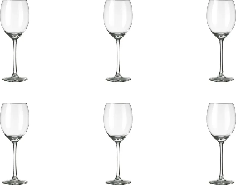 Plaza Wijnglas - 33 cl - 6 stuks de Royal Leerdam en Transparent – photo produit