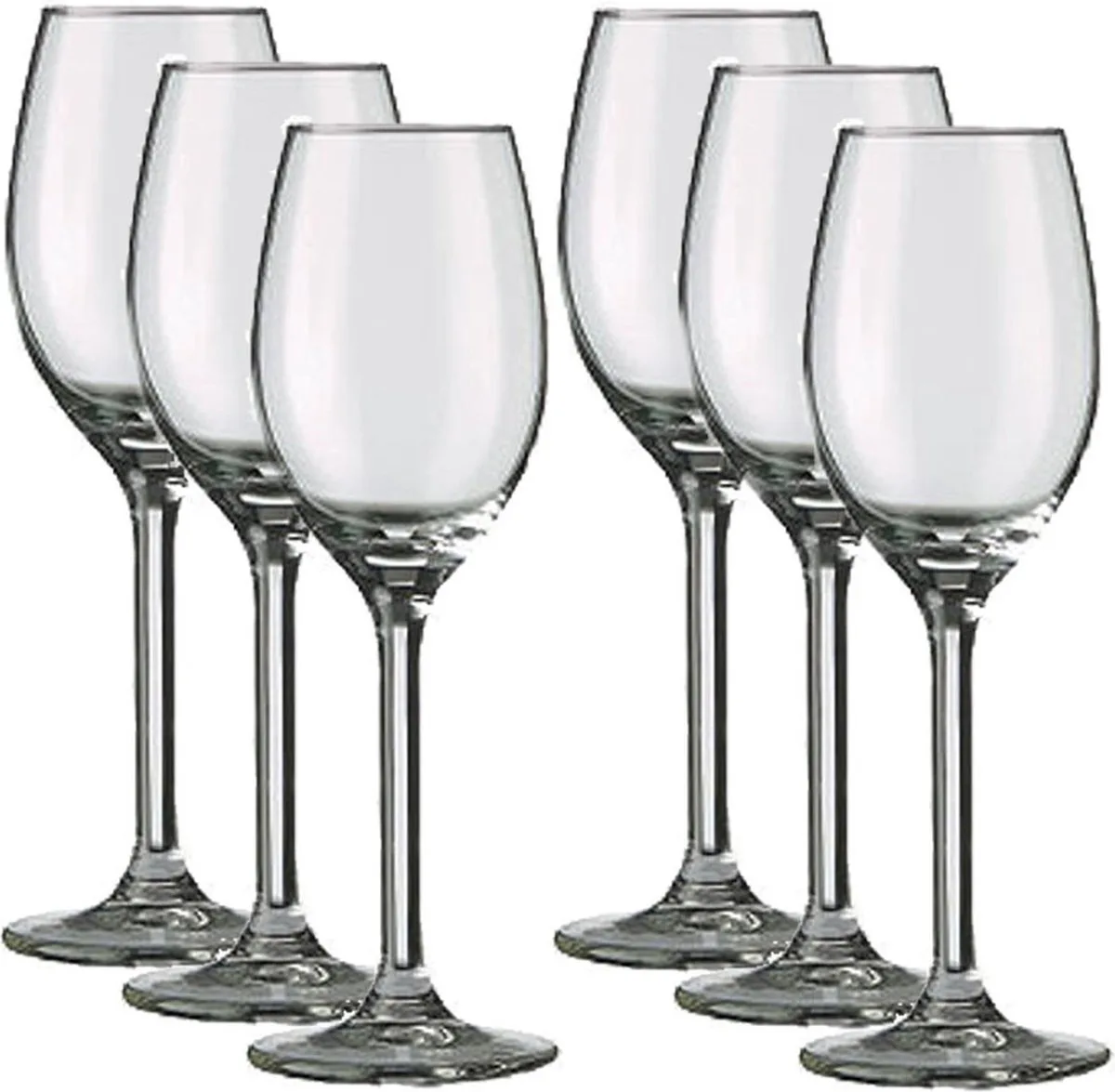 Port/sherryglazen Esprit - 24x stuks - 140 ml - likeurglazen de Royal Leerdam en Transparent – photo produit
