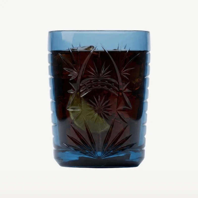 Starla Match & Color - Waterglazen set - 4 delig - 35 cl - Blauw/Groen - Glazen - Waterglas de Royal Leerdam en Bleu – photo produit